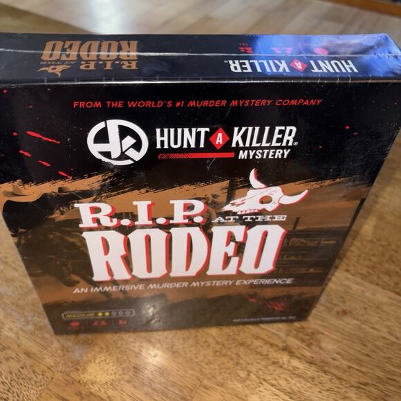 Hunt a Killer R.I.P. at the Rodeo Murder Mystery Game Adult Game Night NEW - Picture 2 of 5